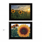 Set Of Two Midwest Living 1 White Framed Print Wall Art