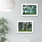 Set Of Two Enchanted Forest 1 White Framed Print Wall Art