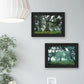 Set Of Two Enchanted Forest 2 Black Framed Print Wall Art