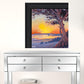 Set Of Two Carmel Beach And Lighthouse 2 Black Framed Print Wall Art