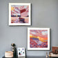 Set Of Two Jones Beach And Sailboat 1 White Framed Print Wall Art