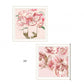 Set Of Two The Peonies 2 White Framed Print Wall Art