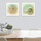 Set Of Two The Sea I And Sea II 2 White Framed Print Wall Art