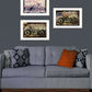 Set Of Three Classical Motorcycle Collection 3-Piece 1 White Framed Print Wall Art