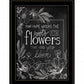 Yet To Bloom 1 Black Framed Print Wall Art