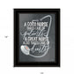 A Nurses Heart 2 Black Framed Print Wall Art