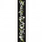 Welcome Sign I 1 White Framed Print Wall Art