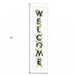 Welcome Sign II 1 White Framed Print Wall Art