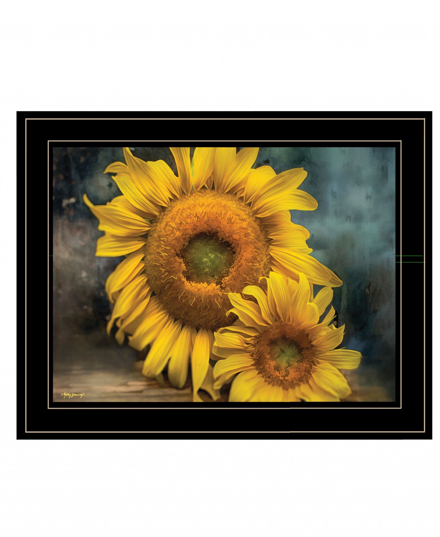 Floral Beauty II 2 Black Framed Print Wall Art