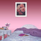 Dreamy Rose 1 White Framed Print Wall Art