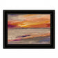 Western Sky 2 Black Framed Print Wall Art