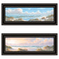 Set Of Two Nautical Boat 2 Black Framed Print Wall Art