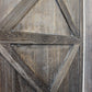 Modern Farmhouse Rustic Four Panel Room Divider Screen