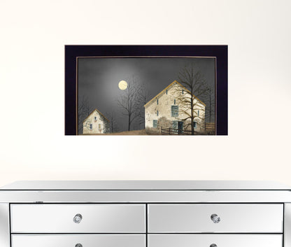 Still of the Night 1 Black Framed Print Wall Art