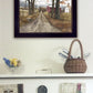 The Road Home Black Framed Print Wall Art