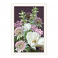 Wild For Plum Bouquet 1 White Framed Print Wall Art