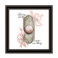 Old Ways In Blush 1 Black Framed Print Wall Art