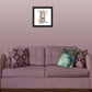 Old Ways In Blush 1 Black Framed Print Wall Art