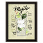 Mojito Black Framed Print Wall Art