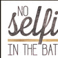 No Selfies in the Bathroom 4 Black Framed Print Bathroom Wall Art