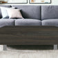 32" Carbon Espresso Manufactured Wood Rectangular Lift Top Coffee Table With Drawer And Shelf