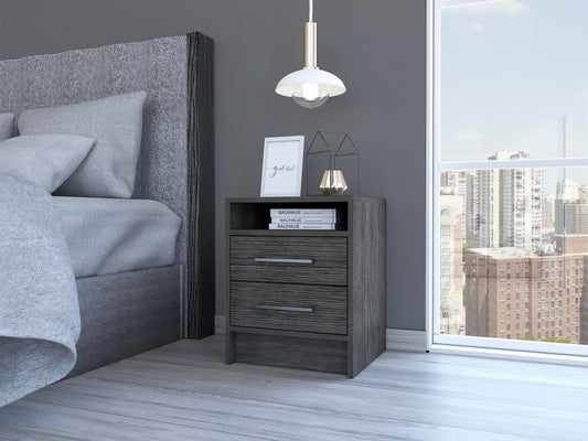 Sophisticated and Stylish Smokey Oak Nightstand