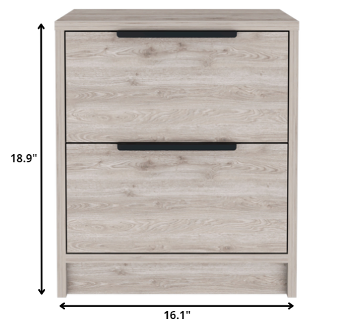 16 Rectangular One Drawer Two Doors With Manufactured Wood Top