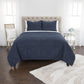 Indigo King 100% Cotton 300 Thread Count Machine Washable Down Alternative Comforter