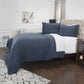 Indigo King 100% Cotton 300 Thread Count Machine Washable Down Alternative Comforter