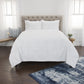 White Queen 100% Cotton 300 Thread Count Machine Washable Down Alternative Comforter