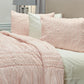 Pink King 100% Cotton 300 Thread Count Machine Washable Down Alternative Comforter