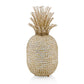 23" Glam Bling Faux Crystal and Gold Pineapple