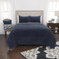 Gray King Cotton Blend 300 Thread Count Dry Clean Only Down Alternative Comforter