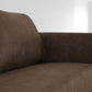 Modern 78" Brown Loveseat With Removable Cushions