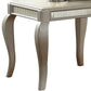 24" Champagne Square End Table