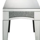 24" Silver Mirrored Square Mirrored End Table