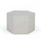 9" Light Gray End Table