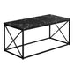 41" Black Rectangular Coffee Table