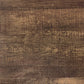 47" Brown And Black Rectangular Coffee Table With Shelf