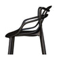 31" Black Heavy Duty Plastic Bar Height Bar Chair