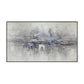 Black and White Fabric Airplane Wall Decor