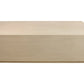 72" Natural Solid Wood Distressed Coffee Table