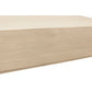72" Natural Solid Wood Distressed Coffee Table