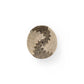 12" X 12" Brown Black And White Round Geo Seagrass Hanging Dimensional Sculpture