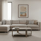 45" Natural Solid Wood Distressed Coffee Table With Shelf